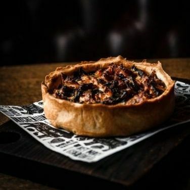 烟熏三文鱼西式馅饼