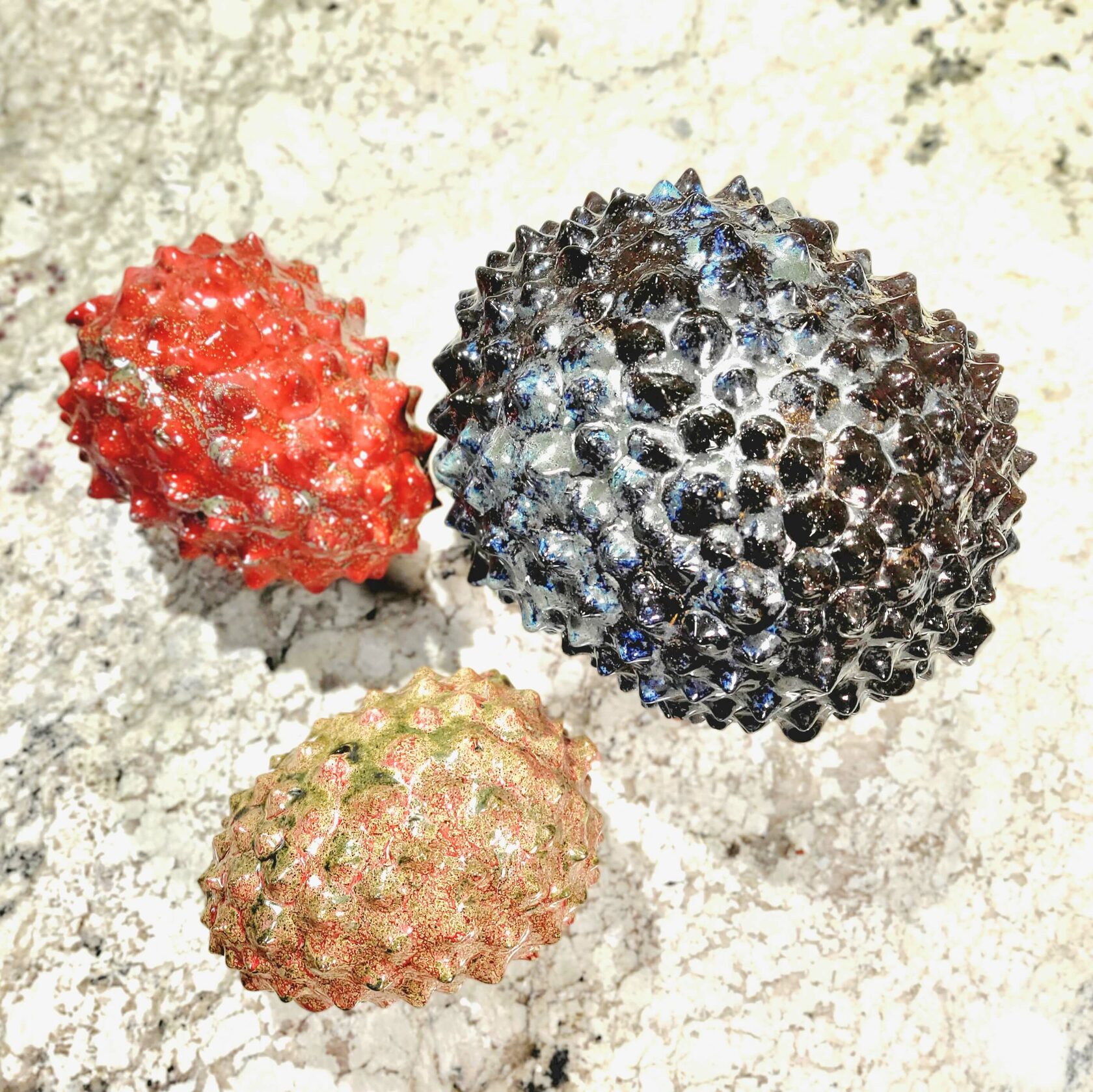 Обучение лепке из глины фруктов, ягод, овощей