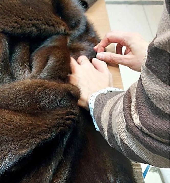 Примеры работ по пошиву и ремонту воротников из меха