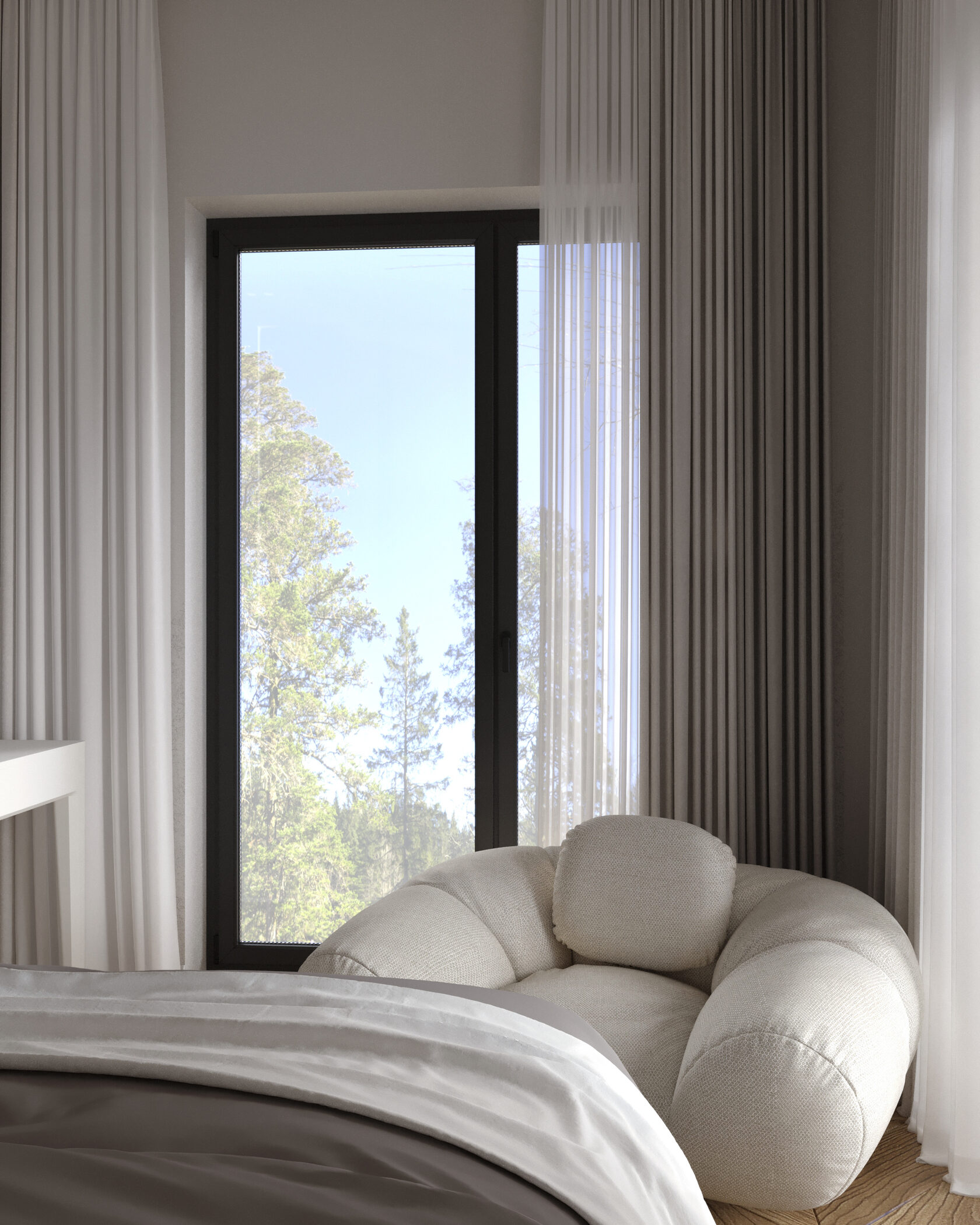 коридор в интерьере 