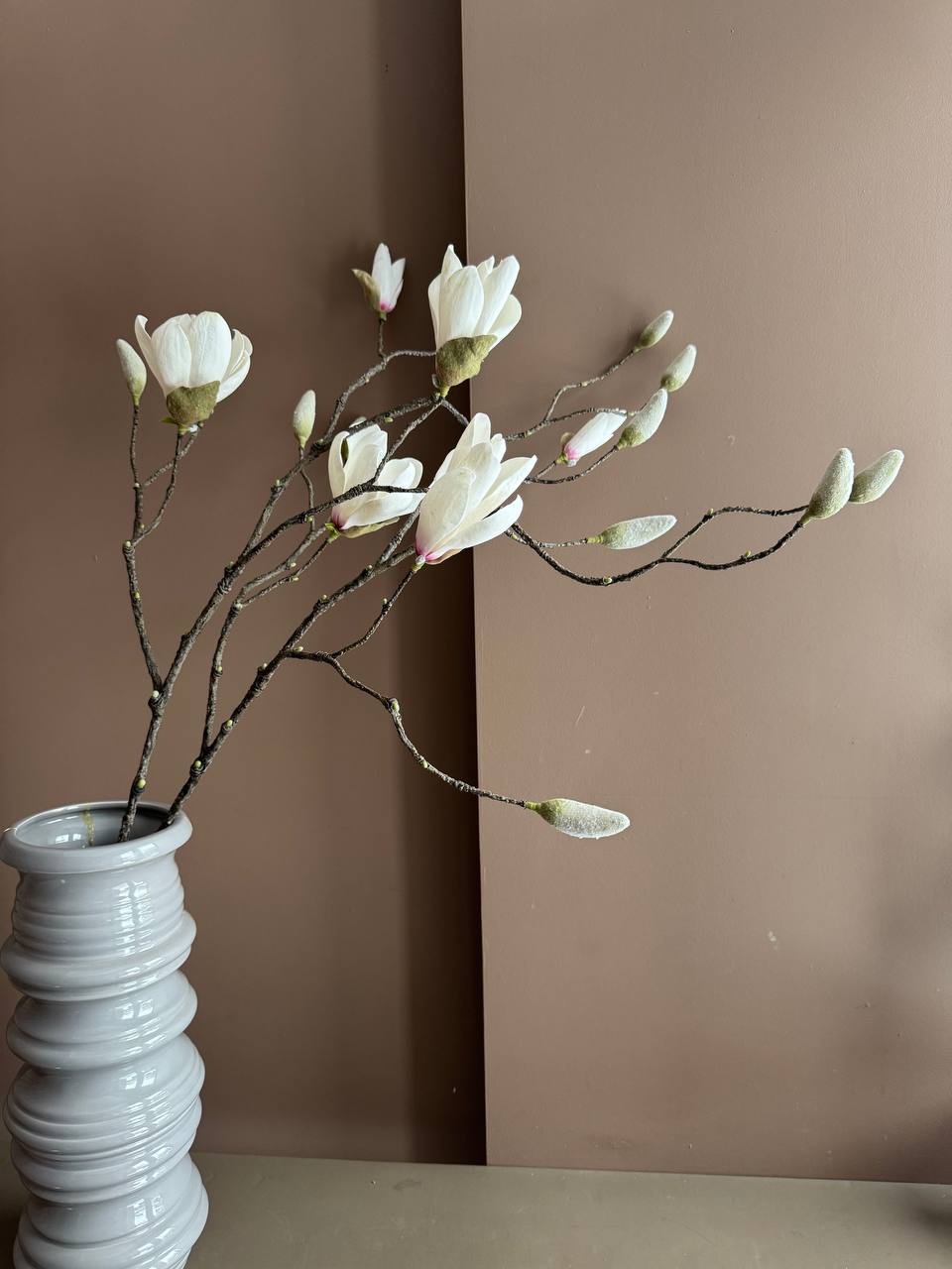 Букет магнолии ручной работы; подарок на восьмое марта