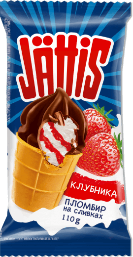 JATTIS – бренд фабрики “Ингман мороженое” в Беларуси