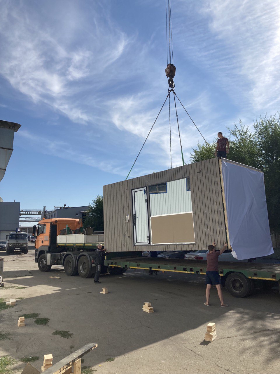 Усть-Лабинск модульные дома акция