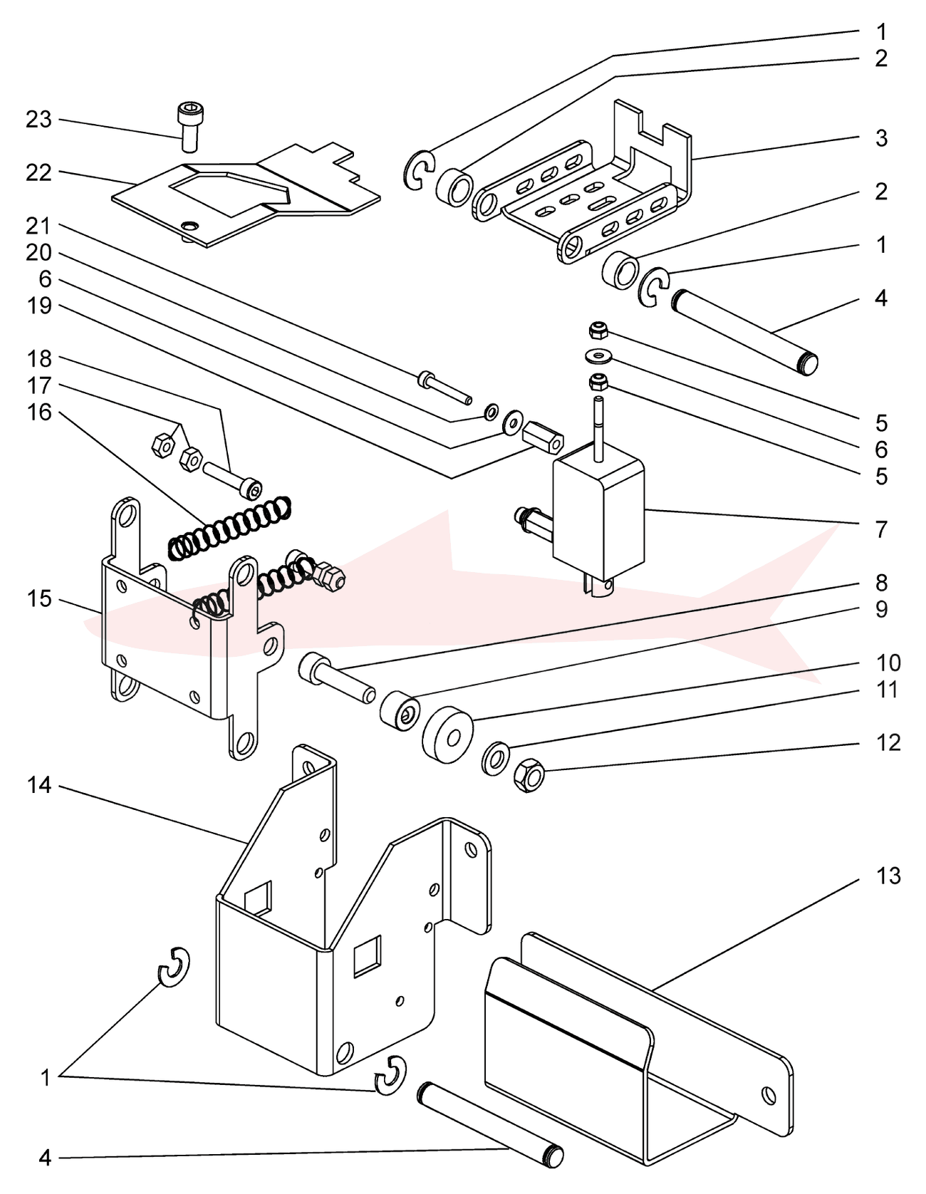 Foldnak 40 CS01 Corner Stapling (Option) — схема деталей
