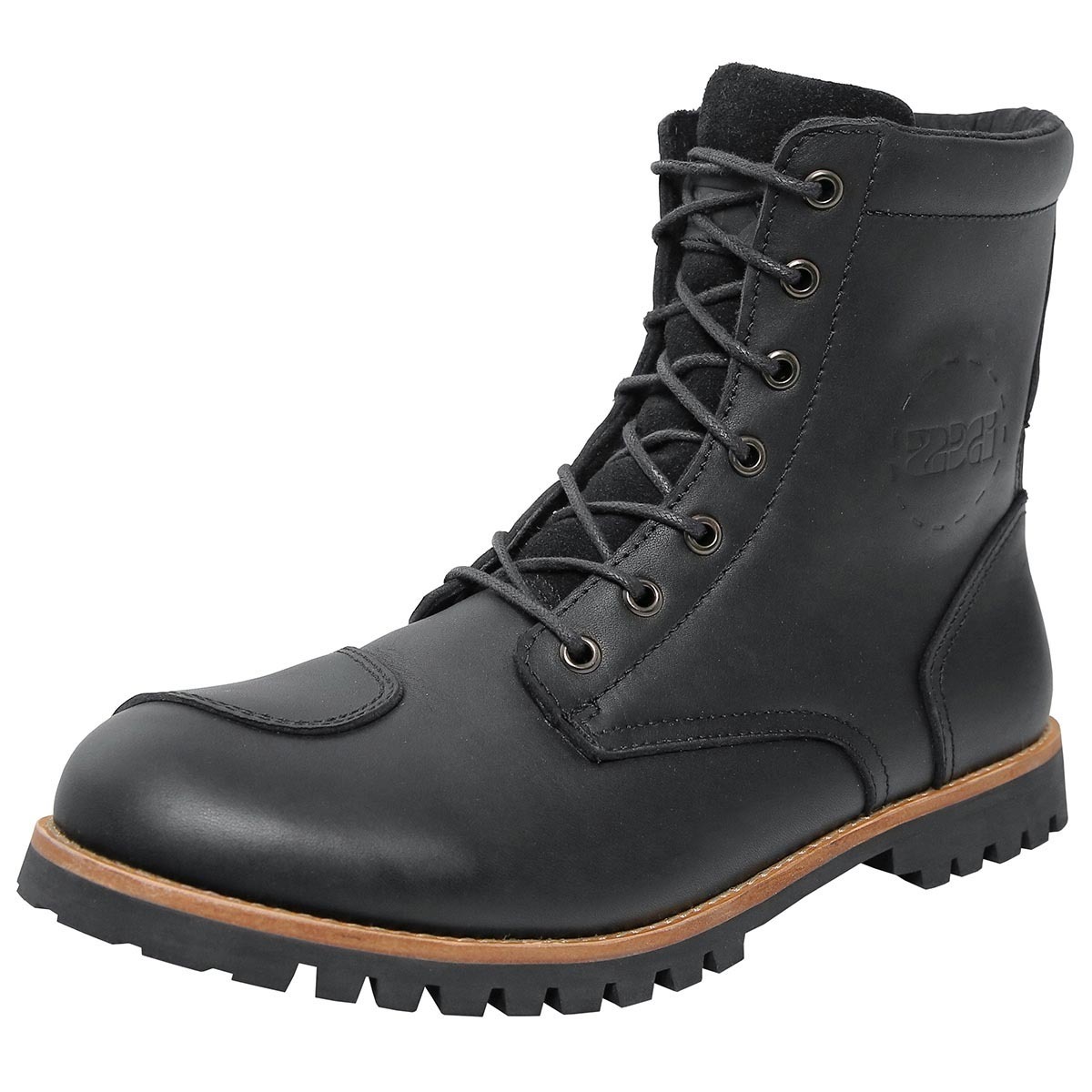 Классические мотоботы IXS Classic Shoe Oiled Leather Black, чёрный — мотомагазин на Лиговском, 50Ф