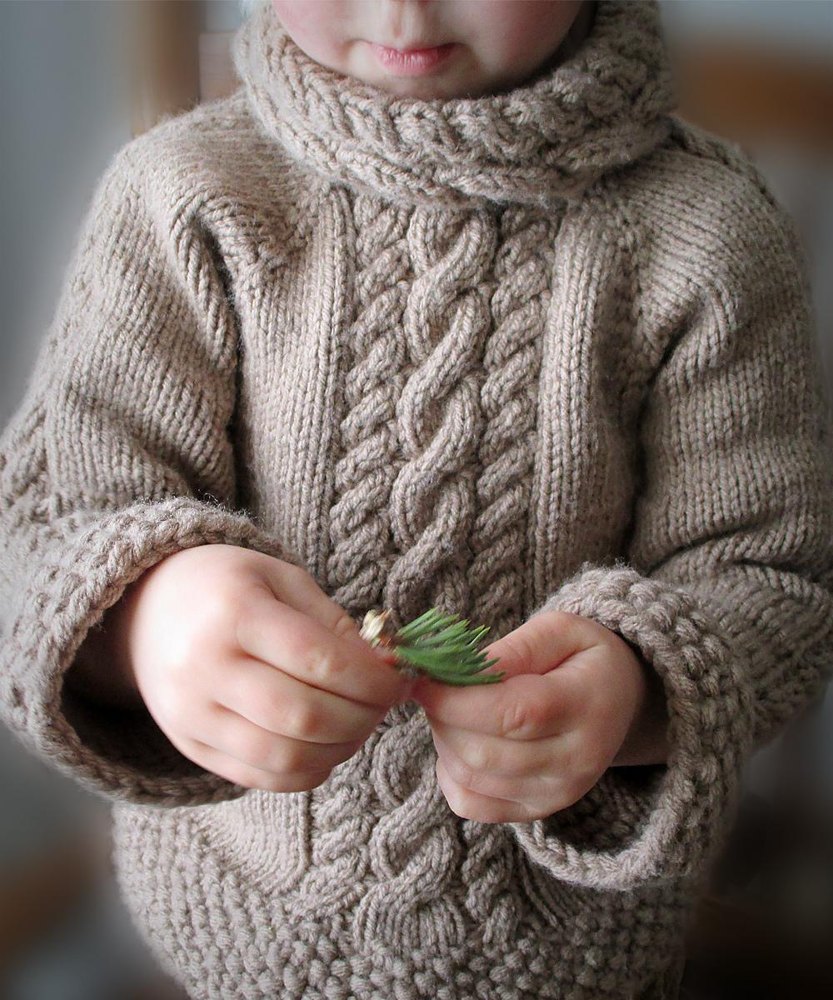 Детские вязаные свитера