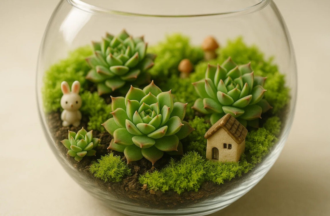 флорариум в подарок на новый год