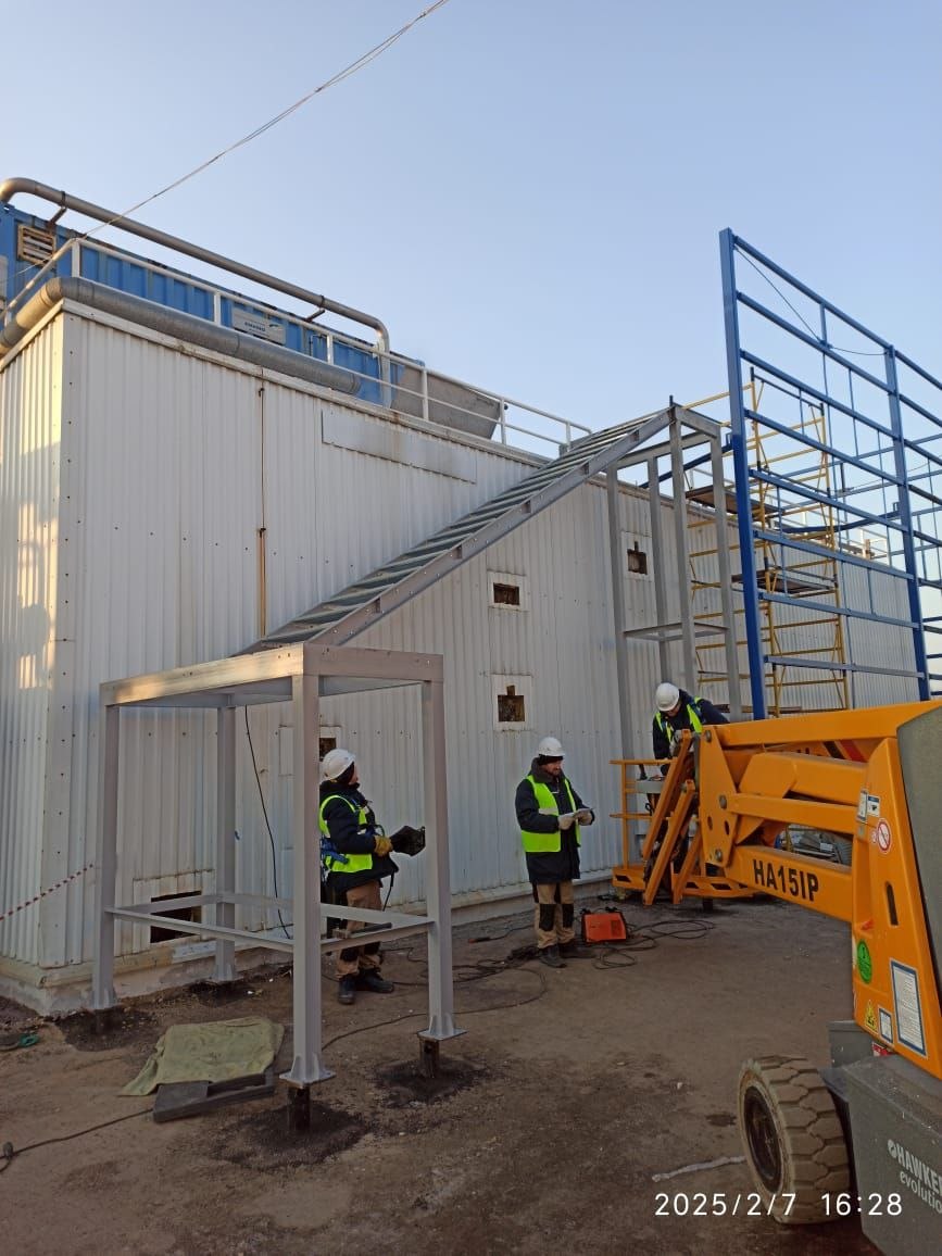 Монтаж каркаса