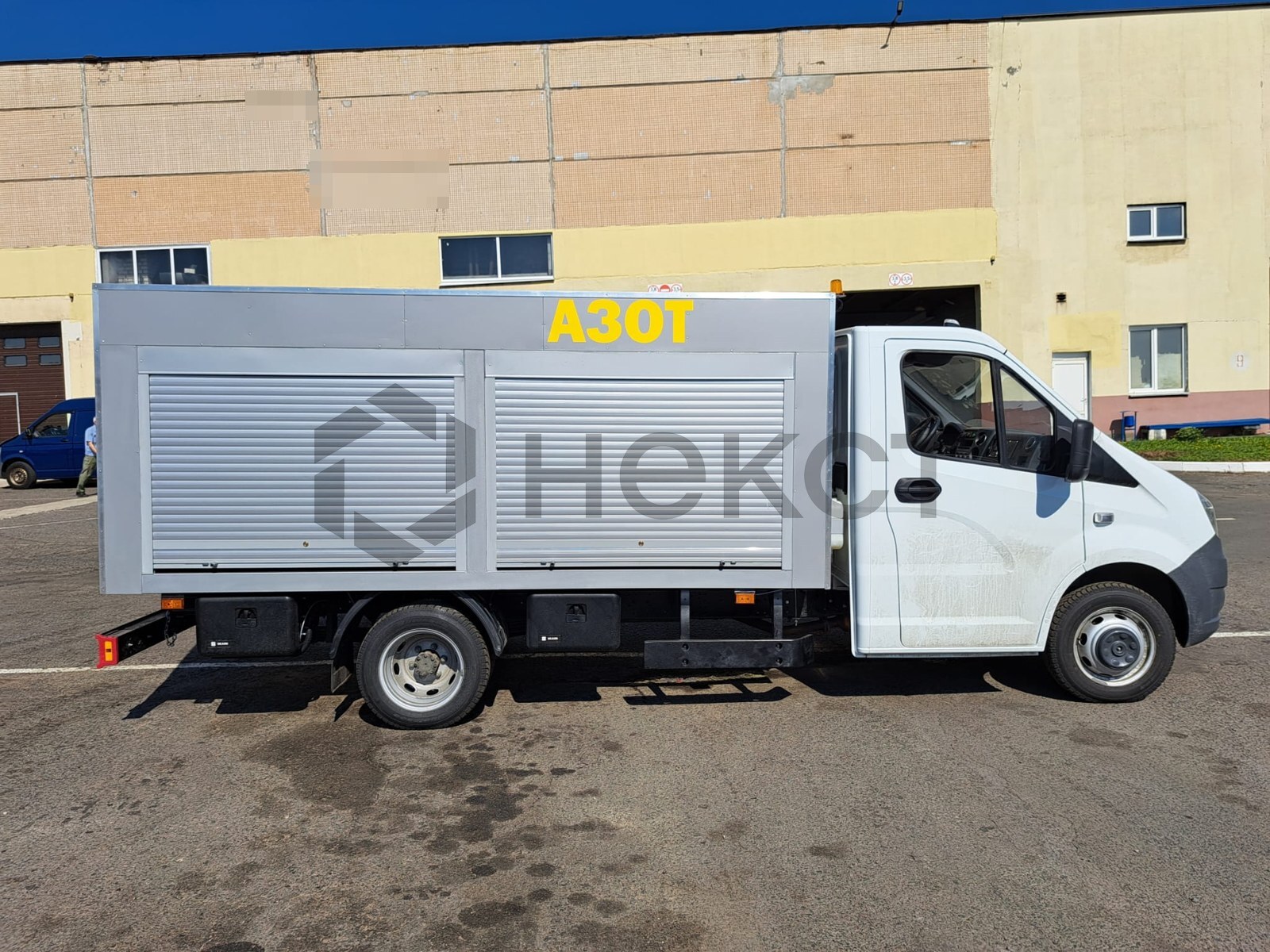 Переоборудование Gazelle Next в заправщик газами