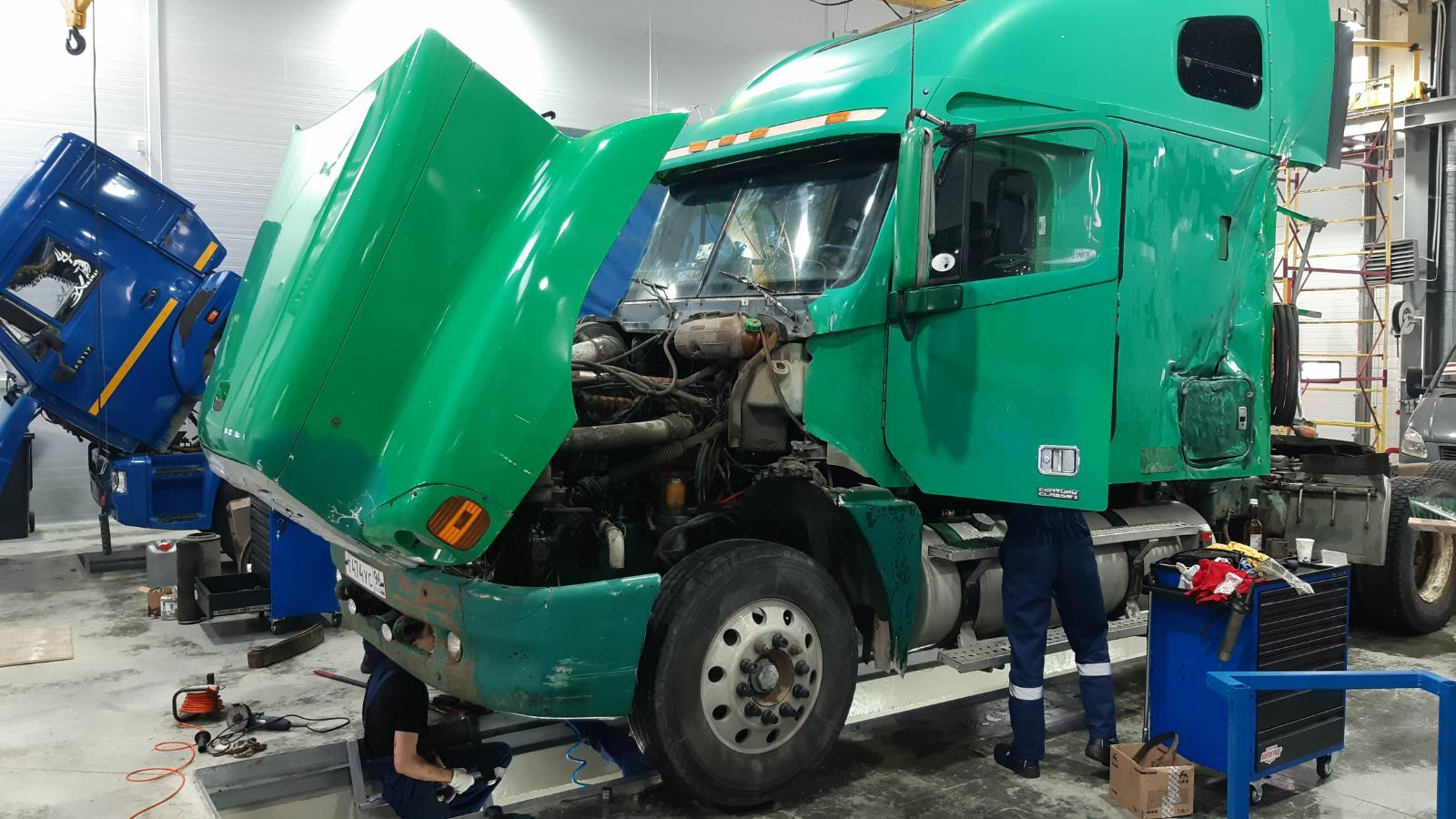 Автоград Trucks: грузовое сто в Тюмени, кузовной ремонт грузовиков,  Автоград Тракс