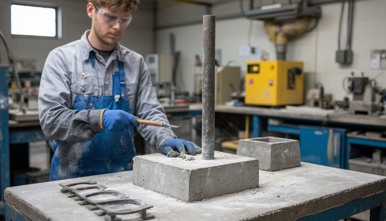 Лаборатория проверки бетона