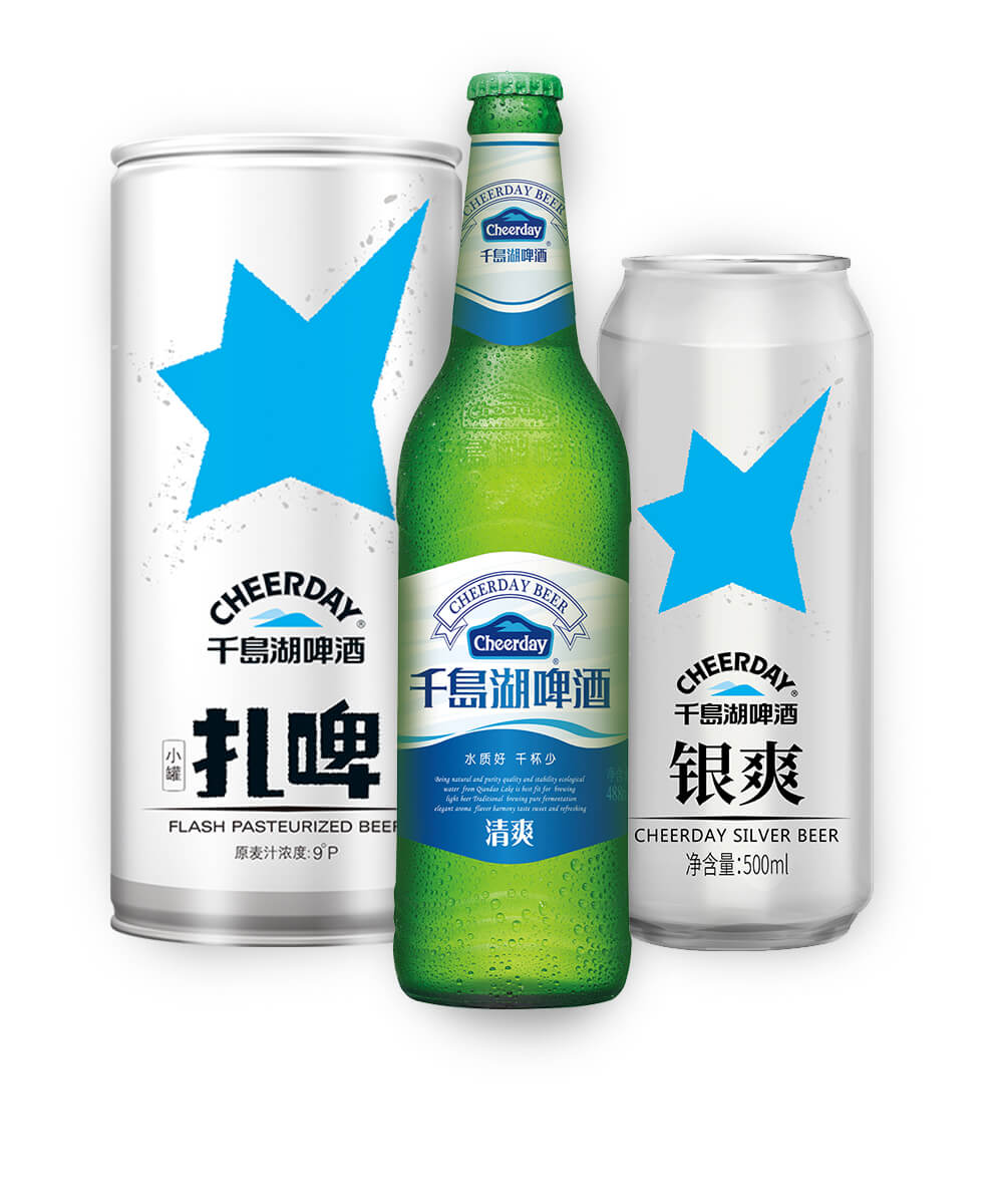 Китайское пиво Cheerday оптом от официального дистрибьютора Hangzhou Qiandaohu Beer Co