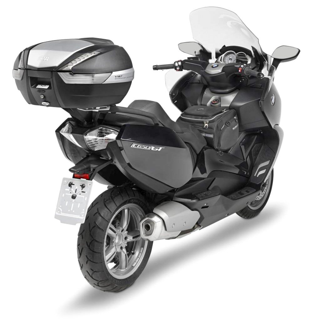 Тюнинг GIVI на BMW C650 GT (2012–2020) с доставкой по России. Кофр на C650  GT, крепление кофра SRA5106, C650 GT ветровое стекло D5106ST