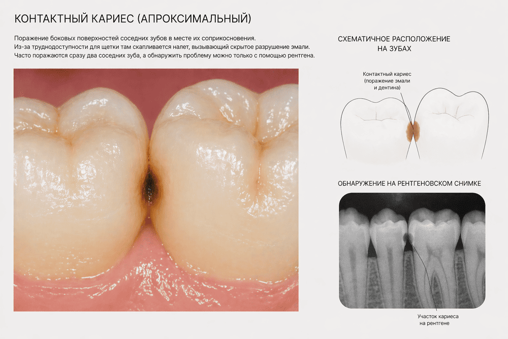 Контактный кариес