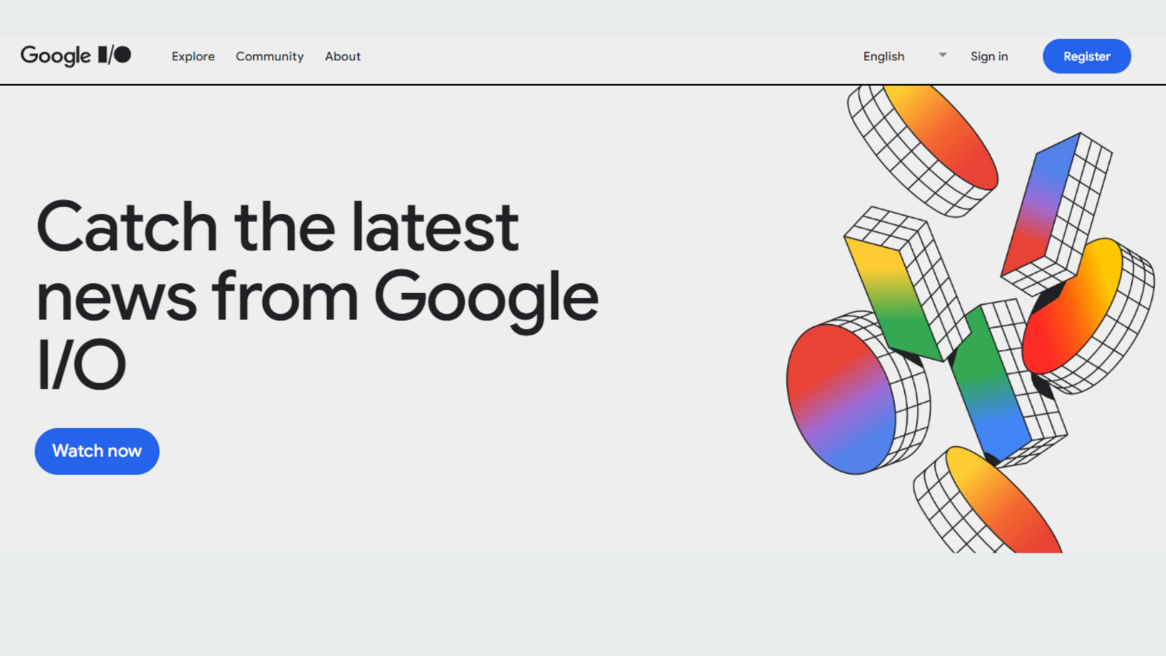 Cópia da tela da apresentação do Google I/O 2024