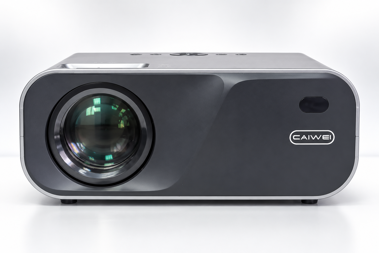 Домашний проектор CAIWEI LED-330A Full HD — фронтальный вид