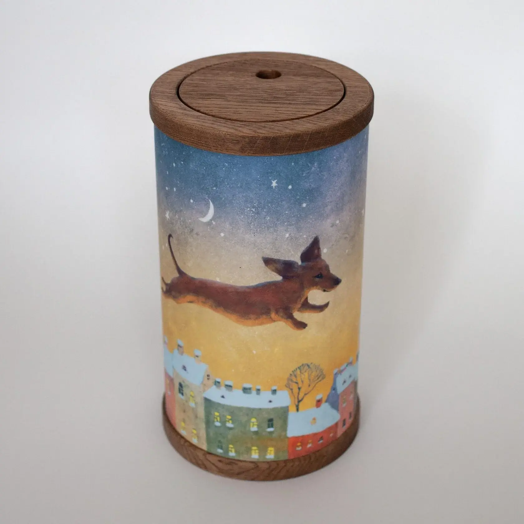 ночник -светильник из дерева и бумаги для вашего ребёнка