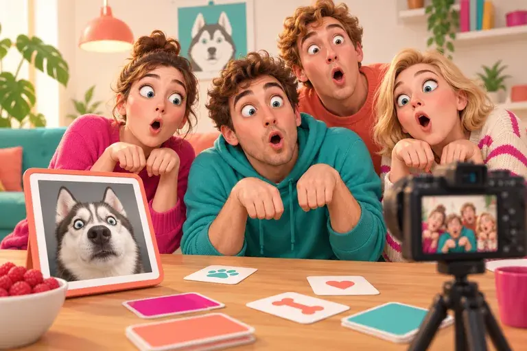 Тематическая иллюстрация к игре Мемный фоточек!