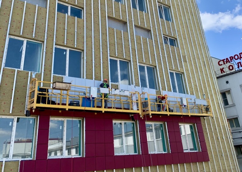 Аренда ФАСАДНЫХ ПОДЪЁМНИКОВ в Нижнем Новгороде