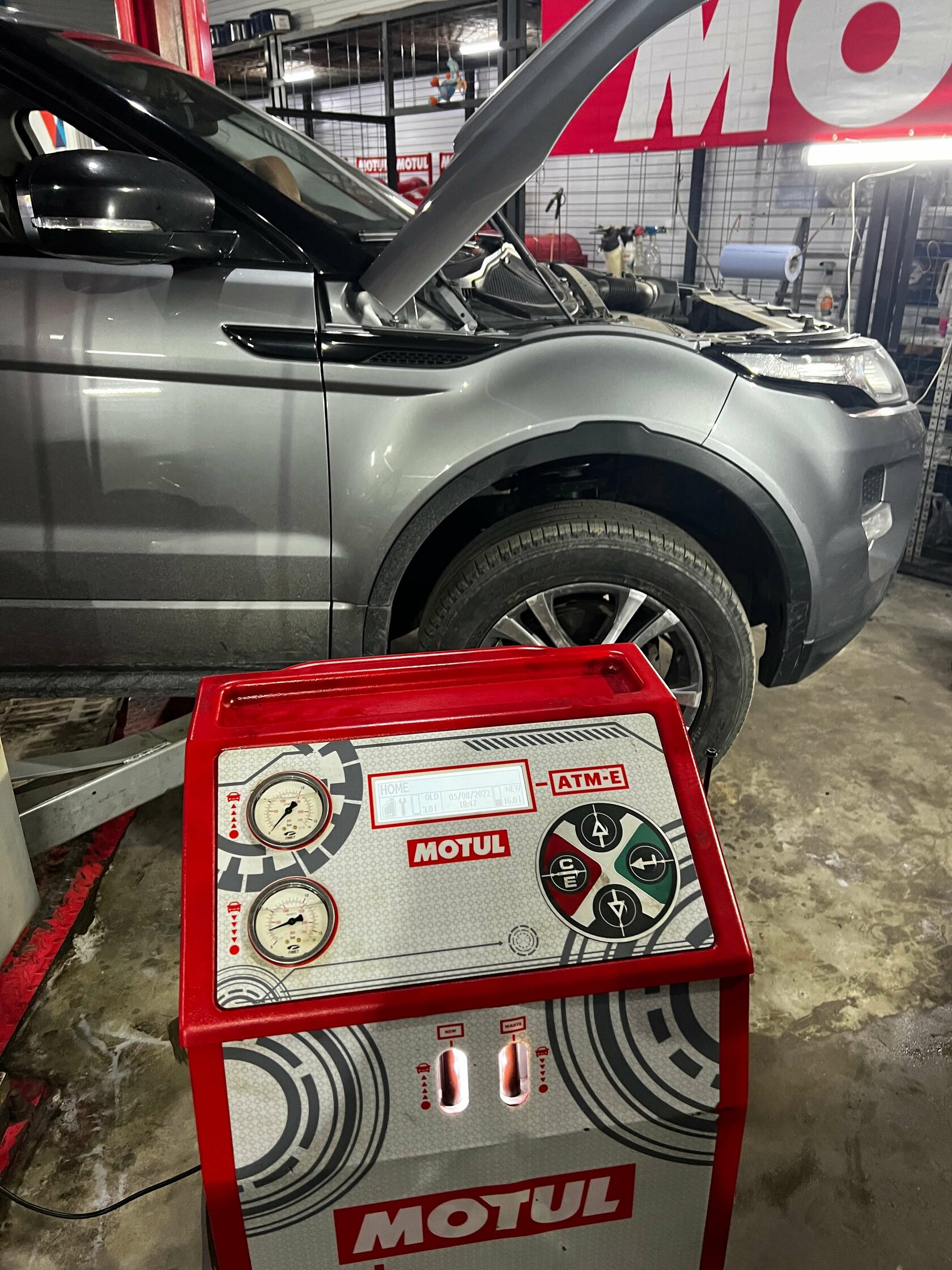 Состояние старого масла в АКПП Land Rover