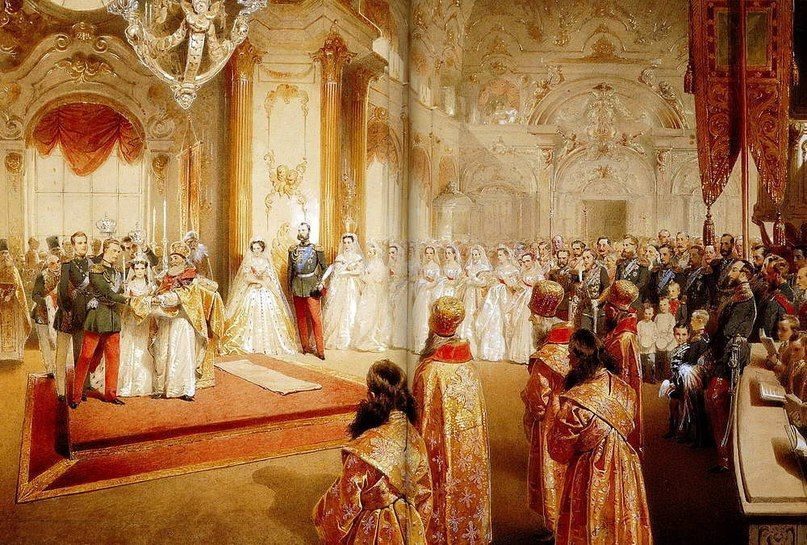 Принятие присяги наследником престола Великим князем Николаем Александровичем 8 сентября 1859 года