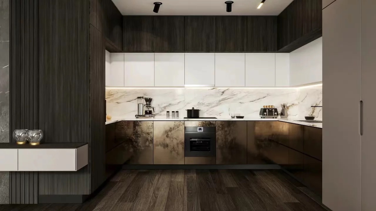 Стеновые панели для внутренней отделки стен под дерево, мрамор и металл