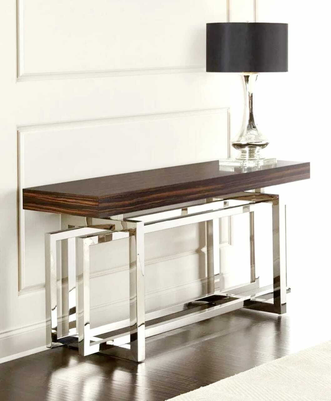 Bernhardt Evesham Metal Console Table