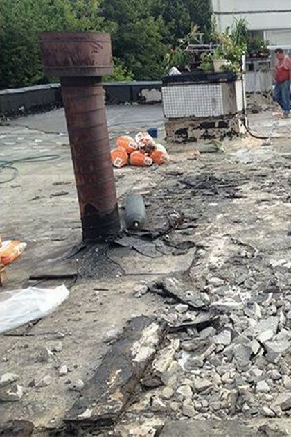 Плоская кровля