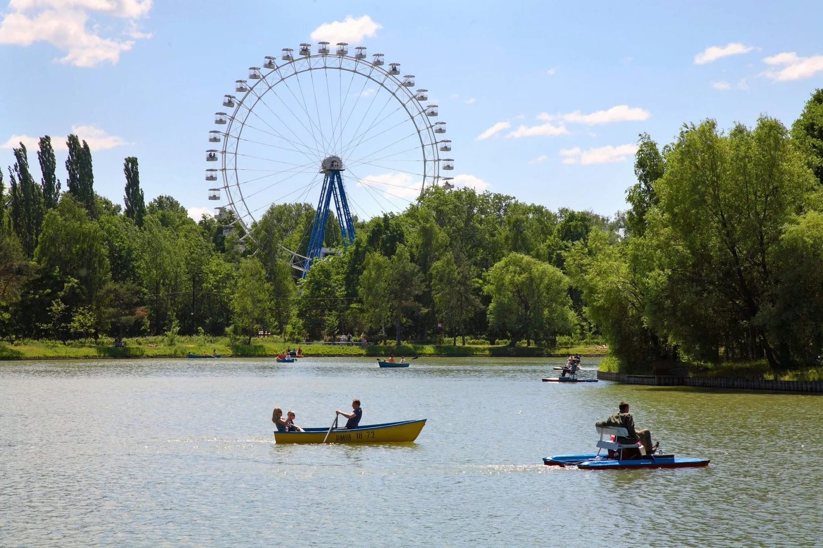 лето в парках москвы