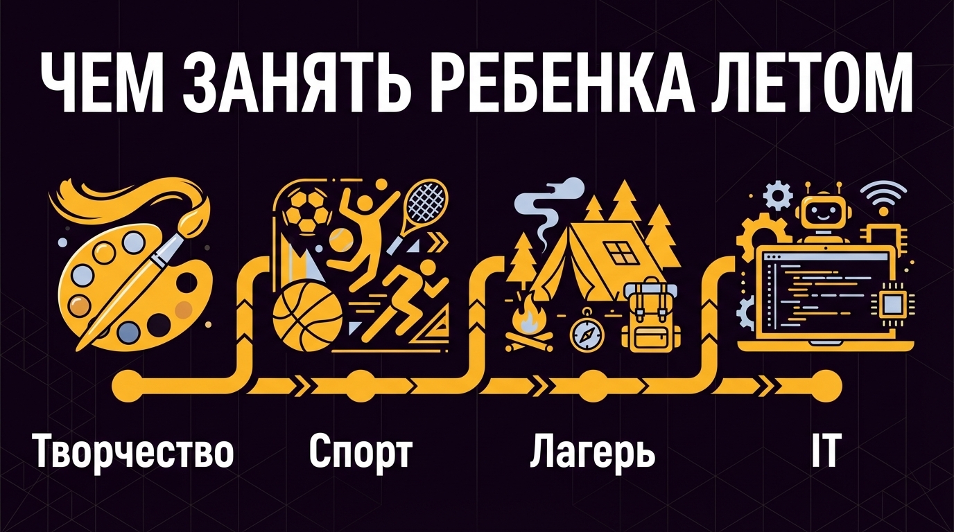 Чем занять ребенка на летних каникулах - 20 идей для родителей