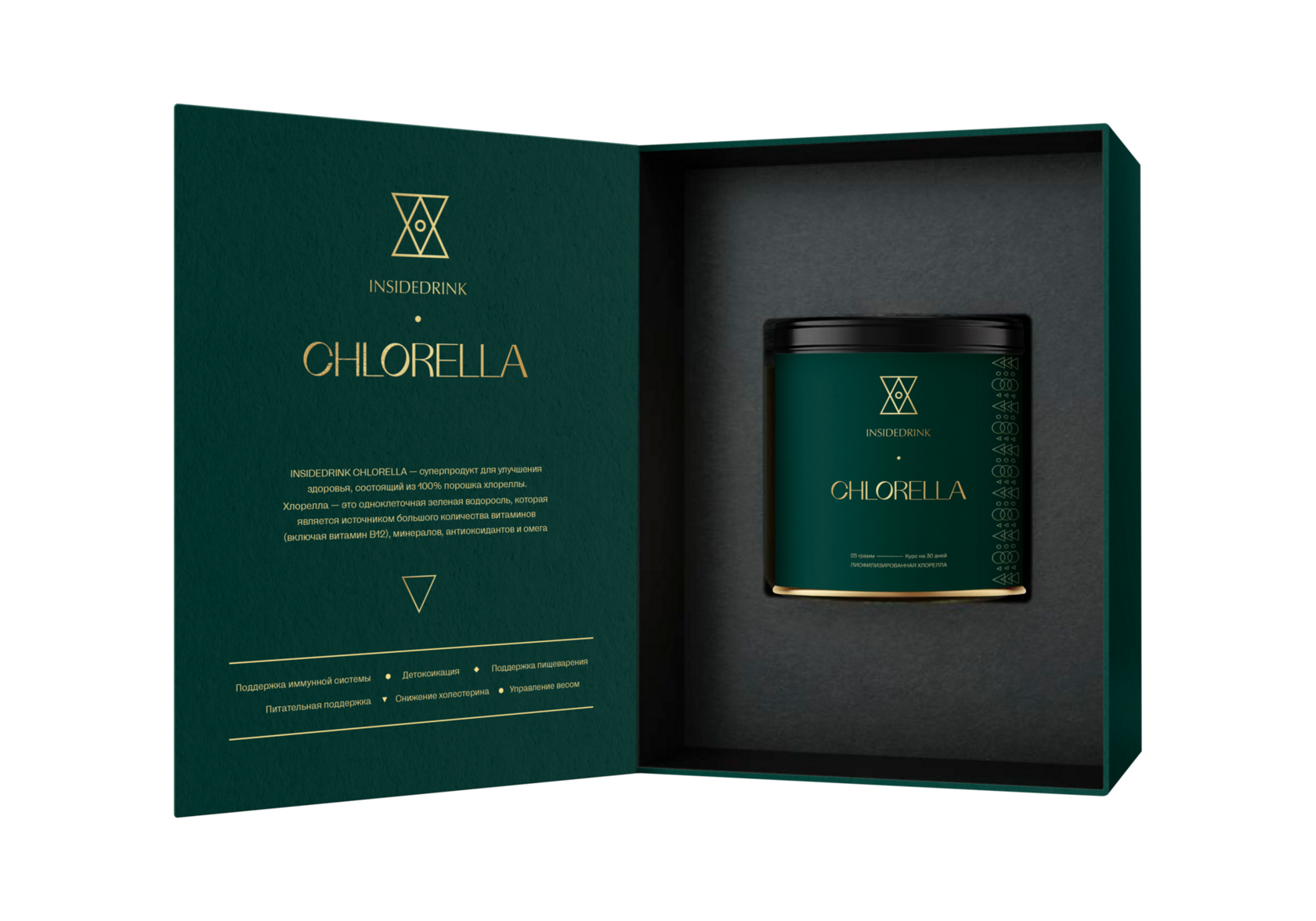 Разработка фирменного стиля производителя суперфуда