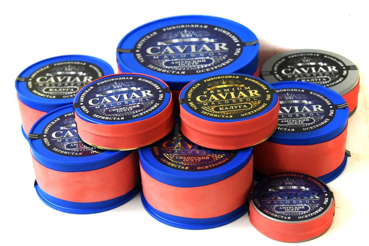 Russian Caviar черная икра 500