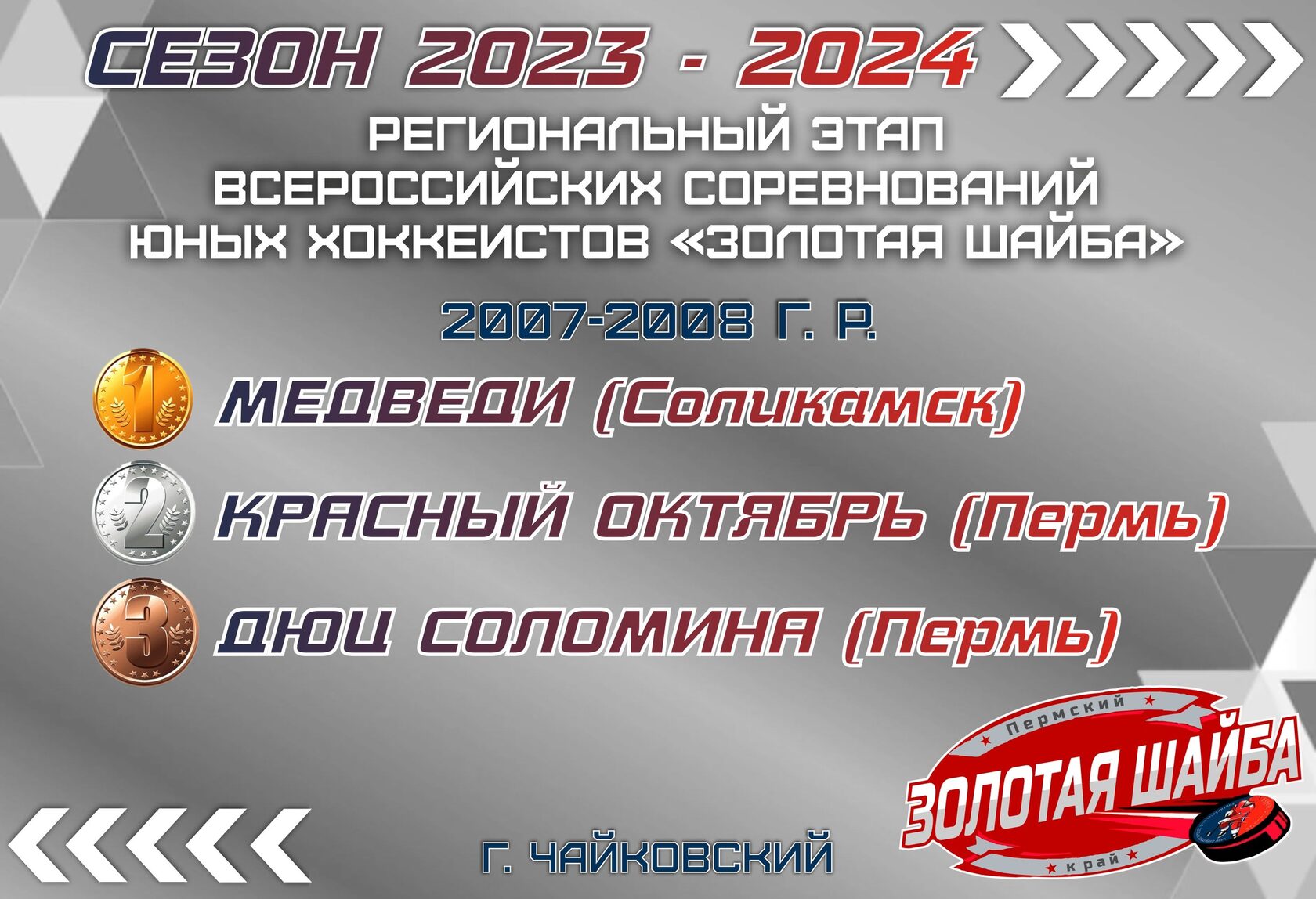 Федерация хоккея Пермского края - соревнования на призы клуба 