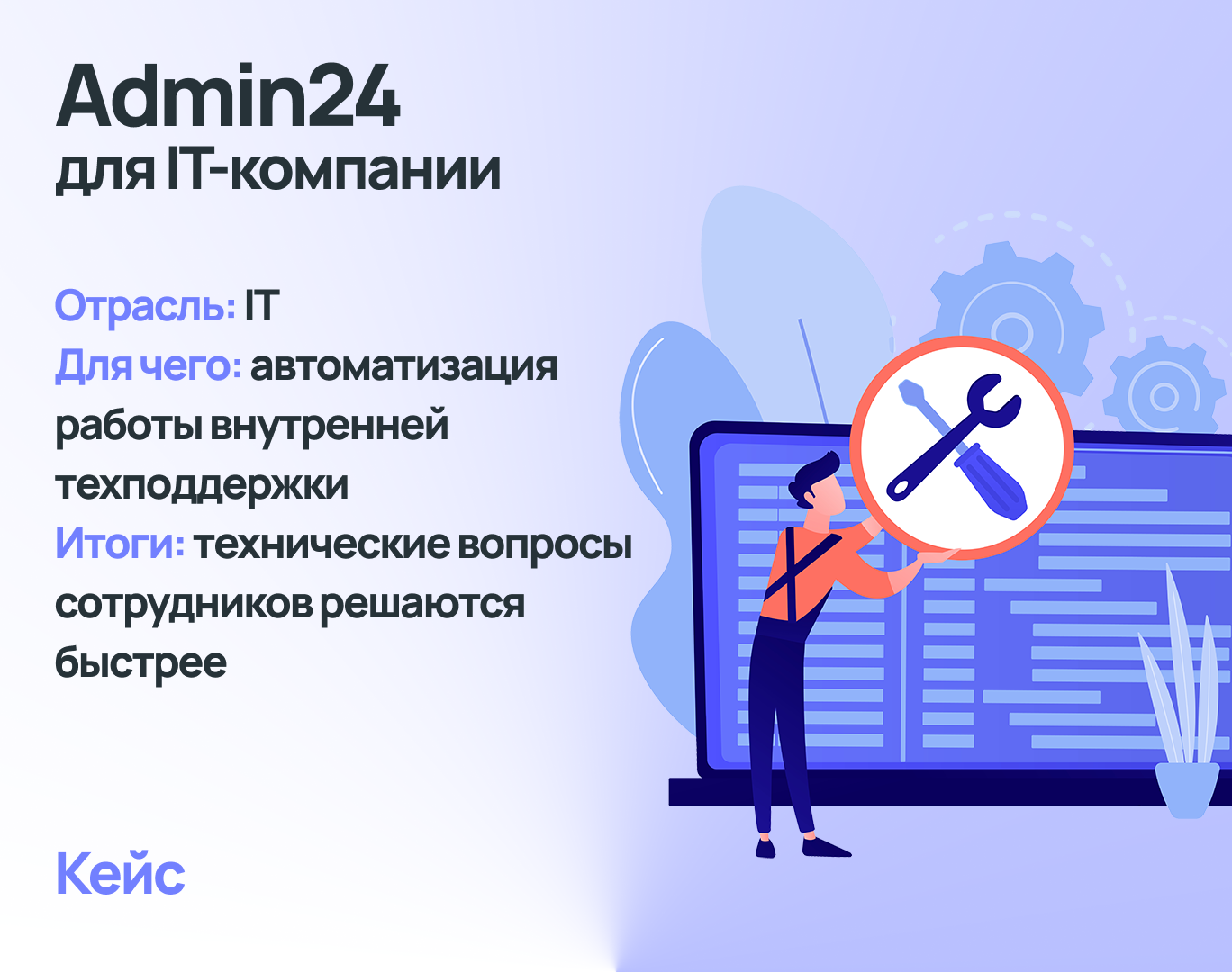 Внутренняя поддержка в IT-компании