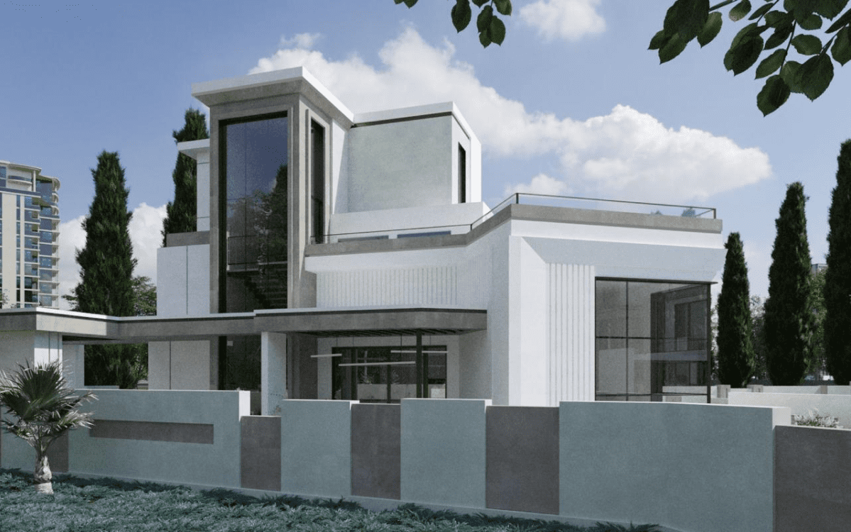 Коттедж Миллениум Вилладж со стороны фасада