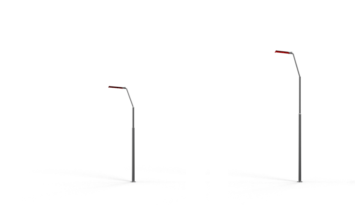 Уличные светильники Luster для дорог