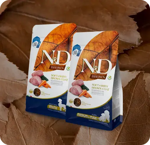 Линейка кормов Farmina N&D Brown