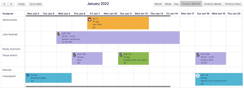 New in Calendar Data Center: everything you need in one timeline