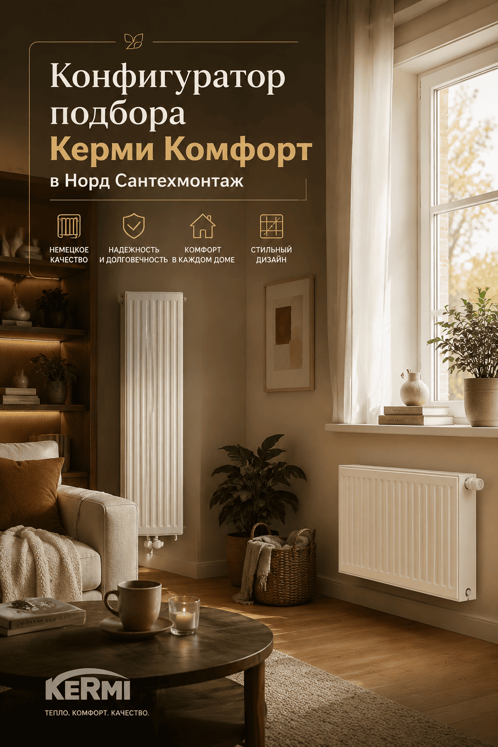 Конфигуратор подбора Керми Комфорт