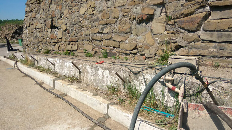 усиление грунтов основания