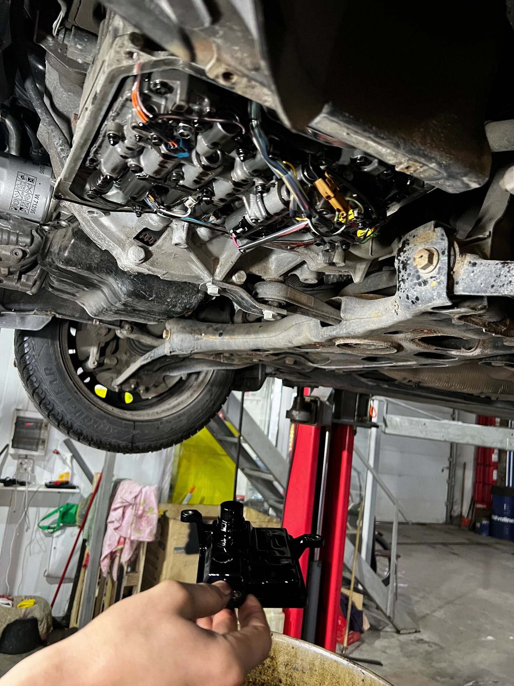 Замена фильтра АКПП Aisin