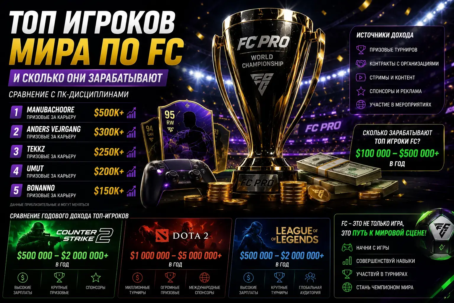 Лучшие игроки мира по EA Sports FC