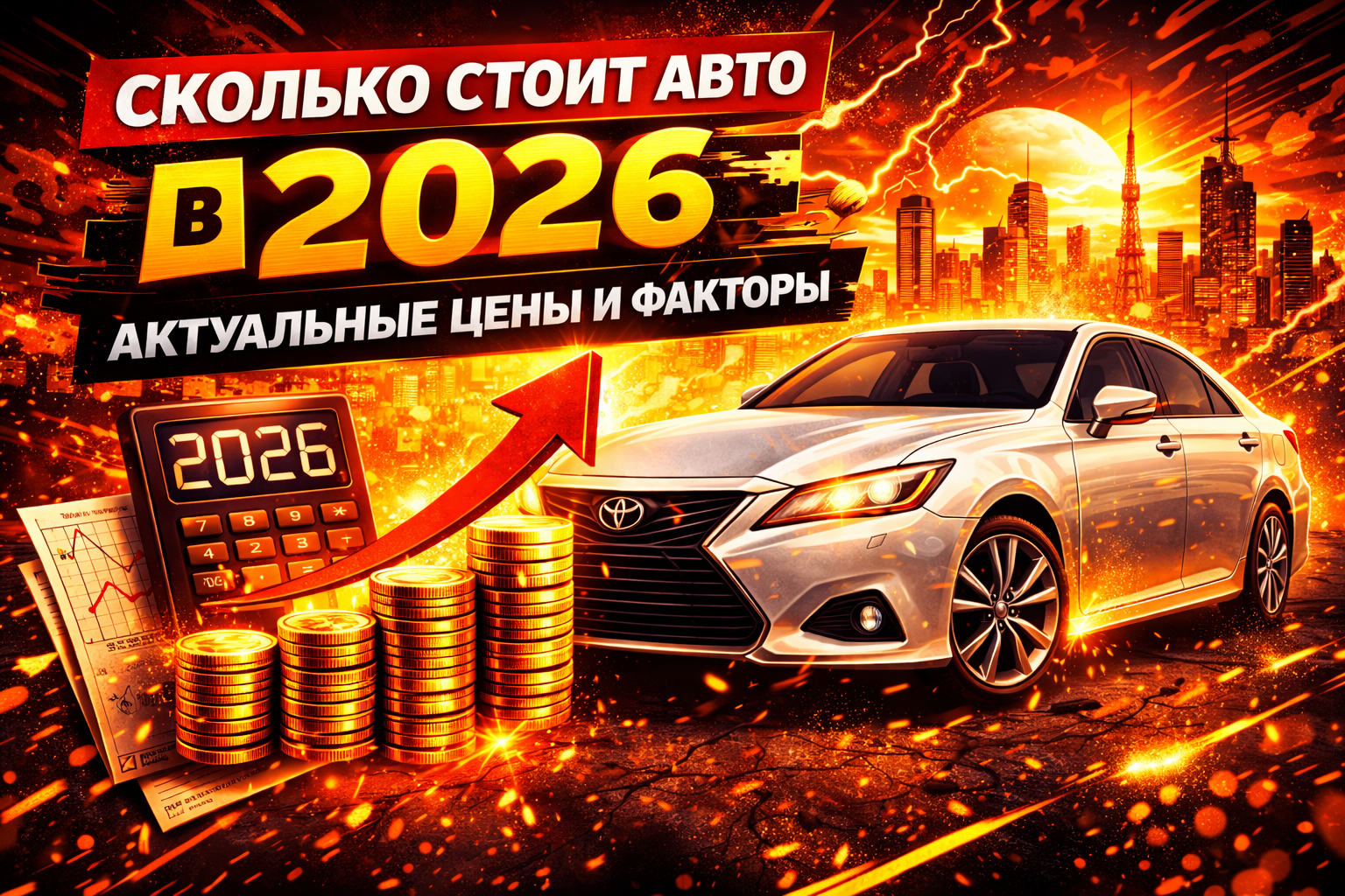 Сколько стоит авто в 2026 году: актуальные цены и факторы