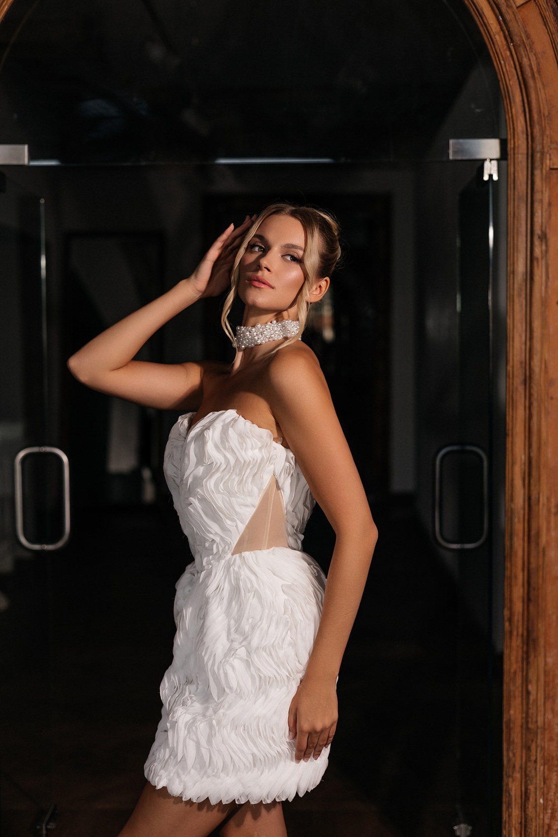 платье свадебное короткое Батайск прокат