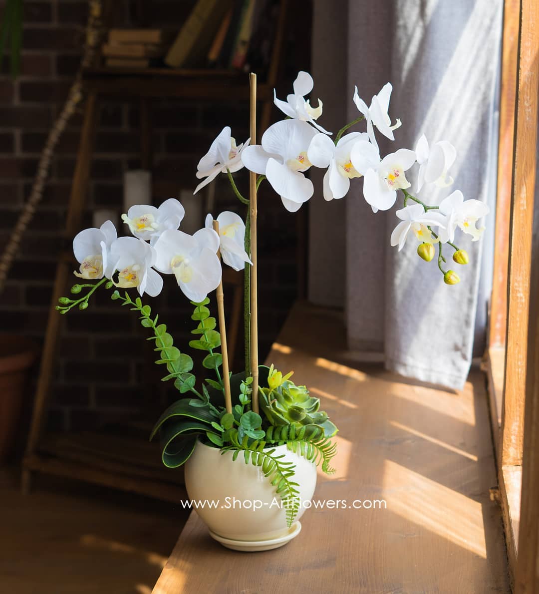 Орхидеи в дизайне интерьера стильные (47 фото)