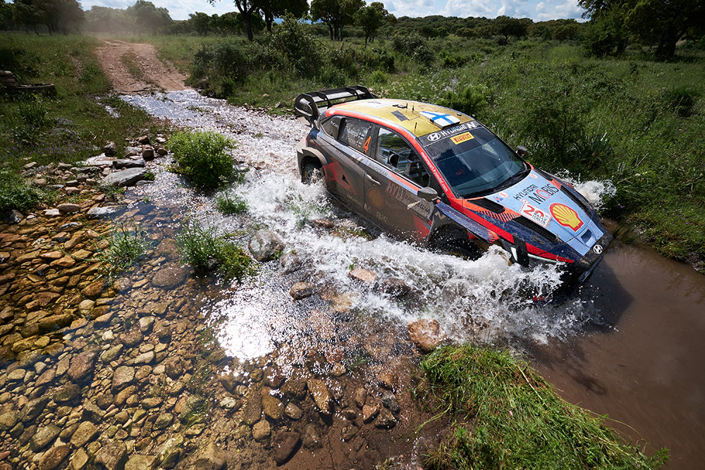Эсапекка Лаппи и Янне Ферм, Hyundai i20 N Rally1 (ALZ WR 912), ралли Сардиния 2023/Фото: Hyundai Motorsport
