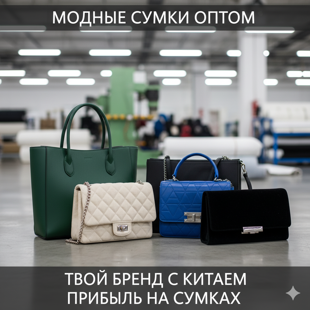 Женские сумки оптом из Китая