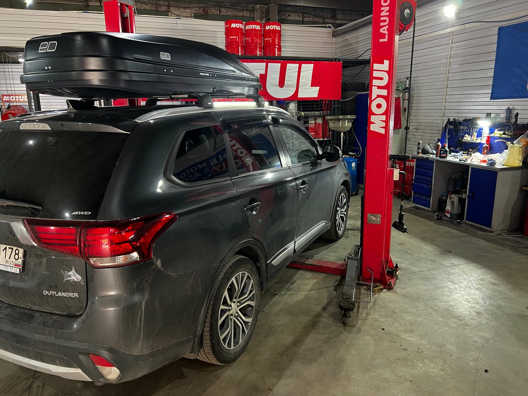 Аппаратная замена масла в вариаторе Mitsubishi Outlander JF016E