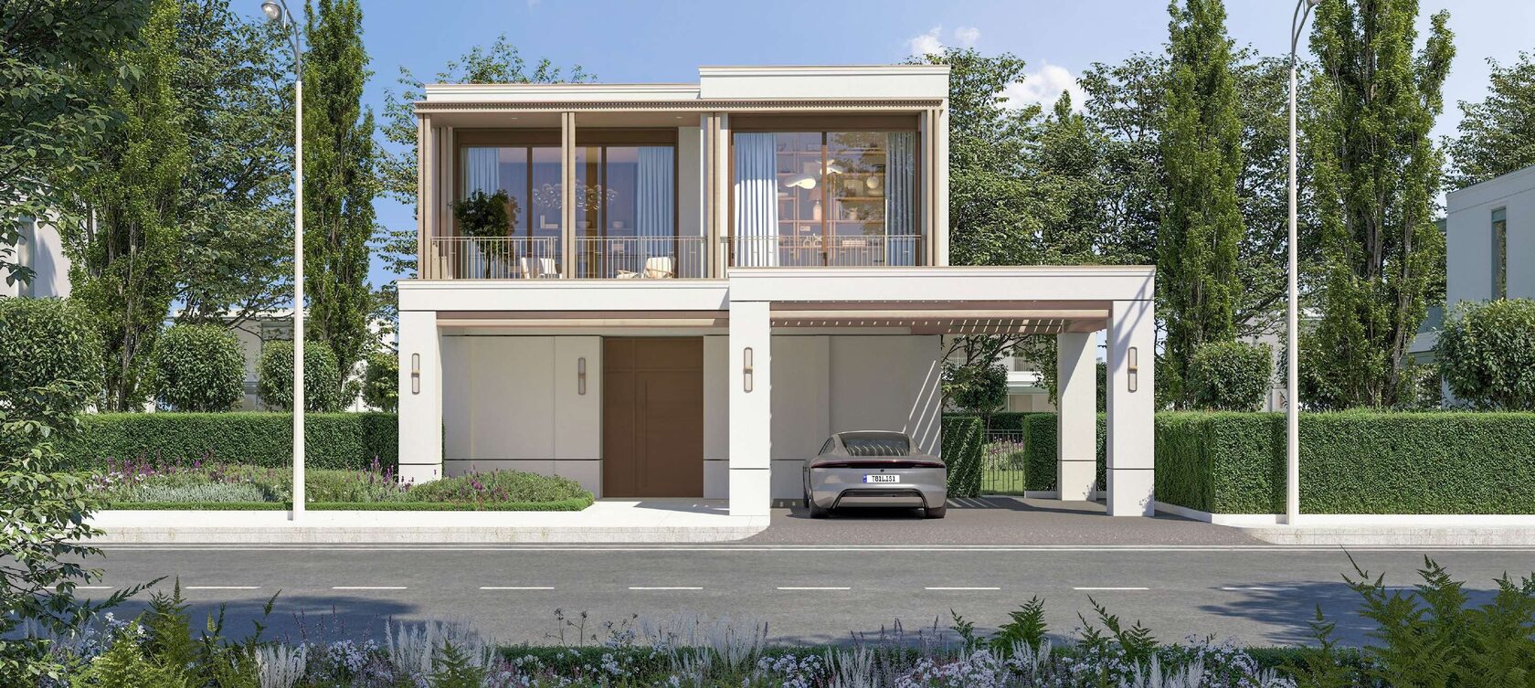 Вилла Willow в проекте Набережная Тбилиси (Tbilisi Waterfront) — визуализация проекта.Вилла Willow в проекте Набережная Тбилиси (Tbilisi Waterfront) — визуализация проекта.