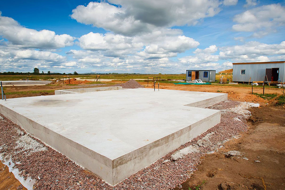 фундамент плита под ключ